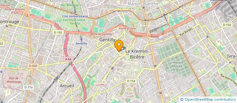 localisation de l'entreprise MONSIEUR ATIQULLAH MALAKHAIL  GENTILLY