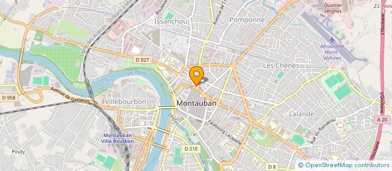 localisation de l'entreprise MONSIEUR ATIQULLAH ORYAKEL  MONTAUBAN