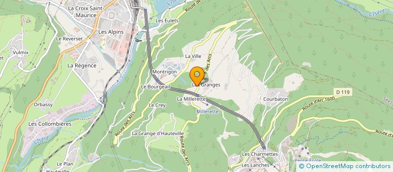 localisation de l'entreprise MONSIEUR ATIS ANSBERGS  BOURG-SAINT-MAURICE