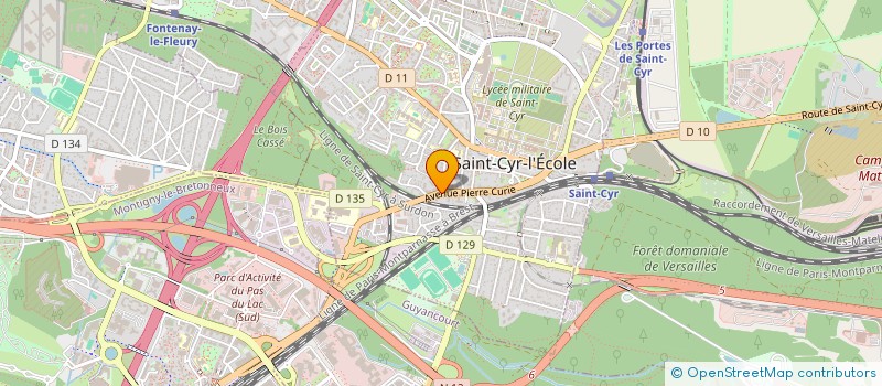 localisation de l'entreprise MONSIEUR ATISH JEERASOO à SAINT-CYR-L'ECOLE