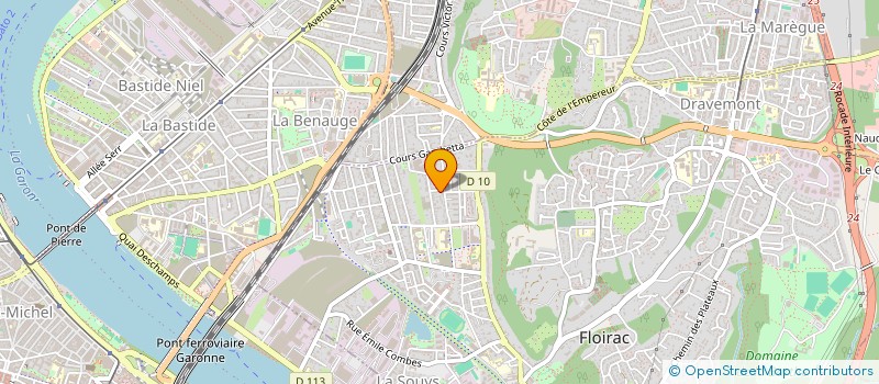 localisation de l'entreprise MONSIEUR ATMAN ARHZIF  FLOIRAC