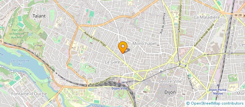 localisation de l'entreprise MONSIEUR ATMAN OUDDAK  DIJON