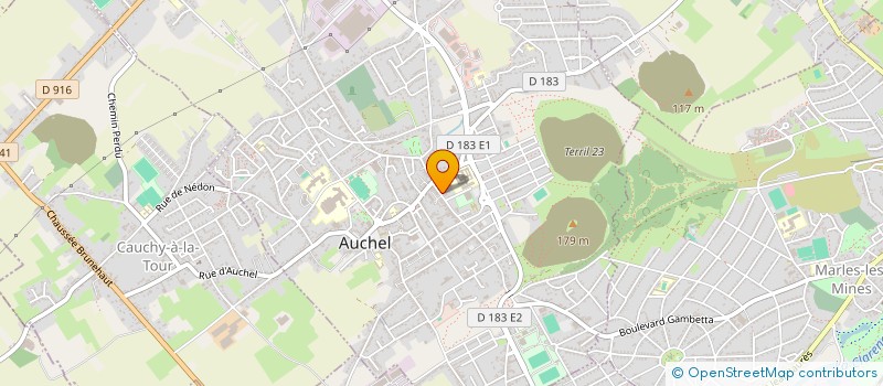 localisation de l'entreprise MONSIEUR ATMANE BIHIA à AUCHEL