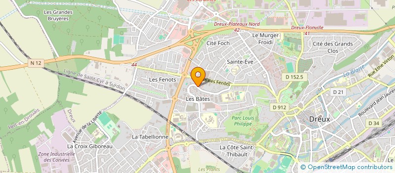 localisation de l'entreprise MONSIEUR ATMANE ESSOULDI à DREUX