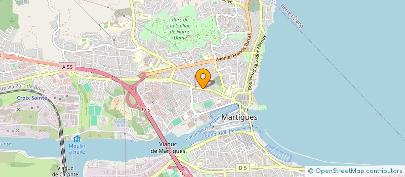 localisation de l'entreprise MONSIEUR ATMANE MAHFOUDIA à MARTIGUES