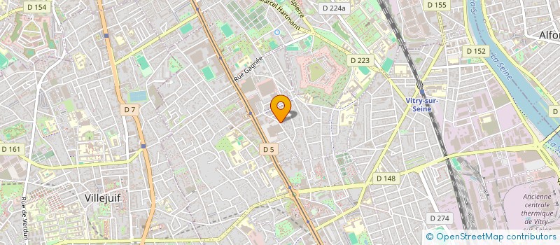 localisation de l'entreprise MONSIEUR ATMANE SAYOUDI  VITRY-SUR-SEINE