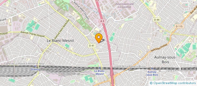 localisation de l'entreprise MONSIEUR ATMANE TAZAGHART à LE BLANC-MESNIL