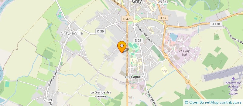 localisation de l'entreprise MONSIEUR ATNAN TEK  GRAY-LA-VILLE