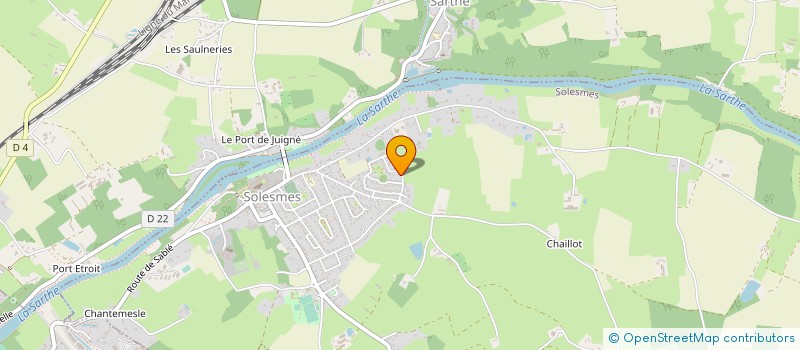 localisation de l'entreprise MONSIEUR ATONTEH BILONG  SOLESMES