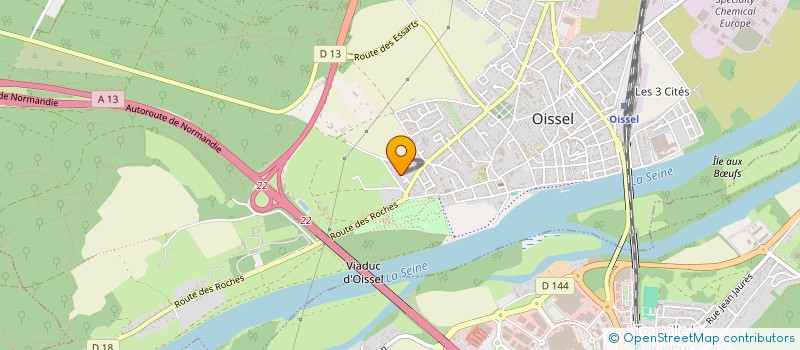 localisation de l'entreprise MONSIEUR ATOU GAYE  OISSEL