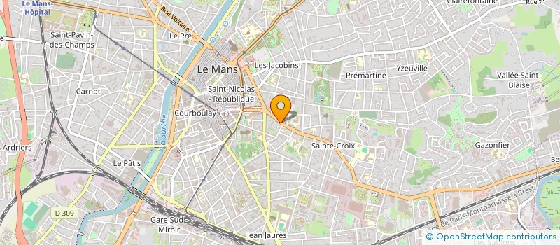 localisation de l'entreprise MONSIEUR ATRI MAROUANE  LE MANS