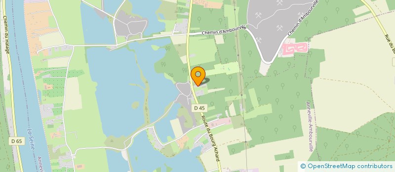 localisation de l'entreprise MONSIEUR ATSE YENON  ANNEVILLE-AMBOURVILLE