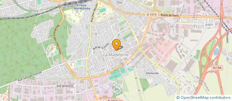 localisation de l'entreprise MONSIEUR ATSOU ATIGLA à EVREUX
