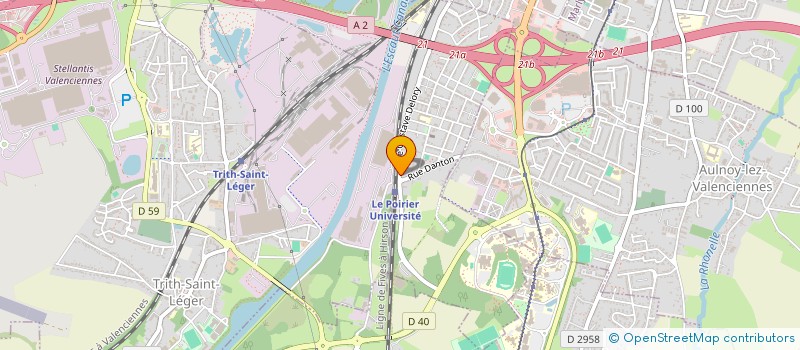 localisation de l'entreprise MONSIEUR ATTA ADJEI  TRITH-SAINT-LEGER