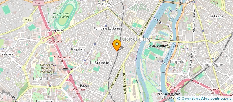 localisation de l'entreprise MONSIEUR ATTA MOHAMMADI  TOULOUSE