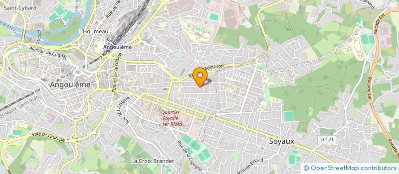 localisation de l'entreprise MONSIEUR ATTAF JELASSI à ANGOULEME
