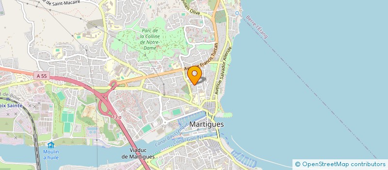 localisation de l'entreprise MONSIEUR ATTAOULAH KHOGANY  MARTIGUES