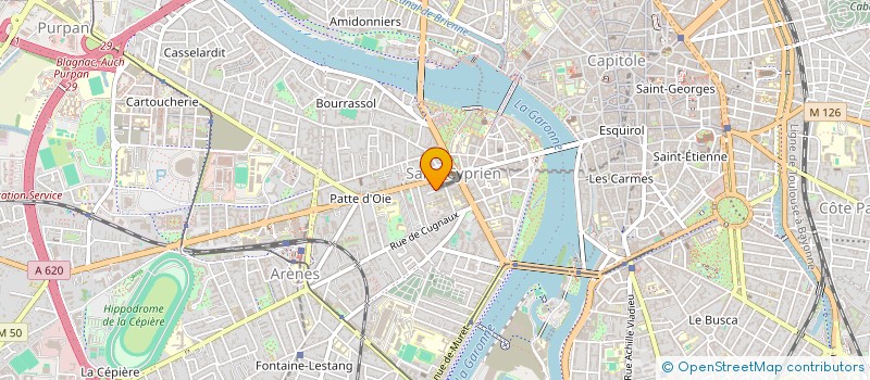 localisation de l'entreprise MONSIEUR ATTAR MOHAMMED à TOULOUSE