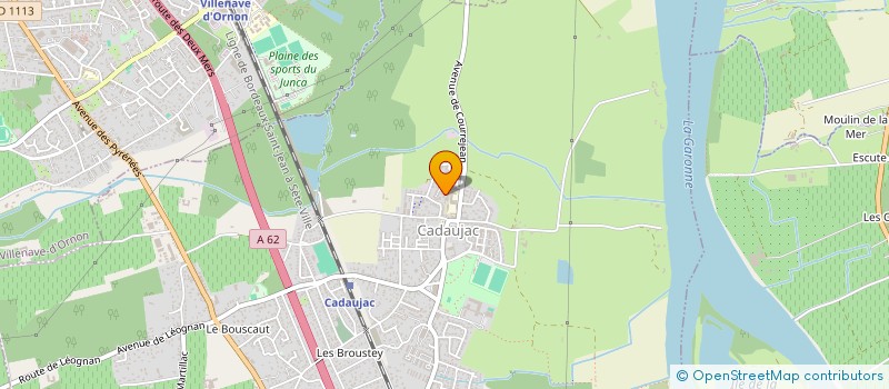 localisation de l'entreprise MONSIEUR ATTARI SAID  CADAUJAC