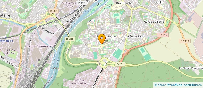 localisation de l'entreprise MONSIEUR ATTAULLAH AHMADZAI  CREIL