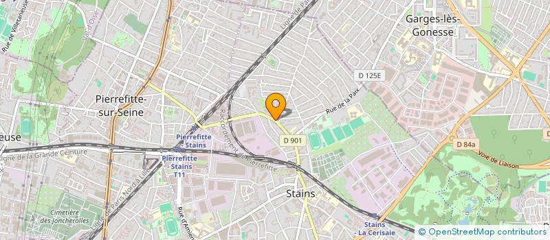 localisation de l'entreprise MONSIEUR ATTAULLAH SAHAK à STAINS