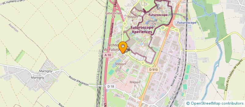 localisation de l'entreprise MONSIEUR ATTAURAHMAN SOHIBZADA  CHASSENEUIL-DU-POITOU