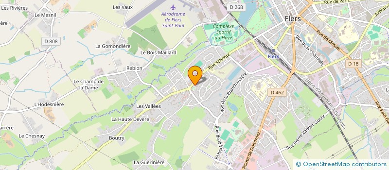localisation de l'entreprise MONSIEUR ATTAYIB AZADDIN MOHAMAD à FLERS