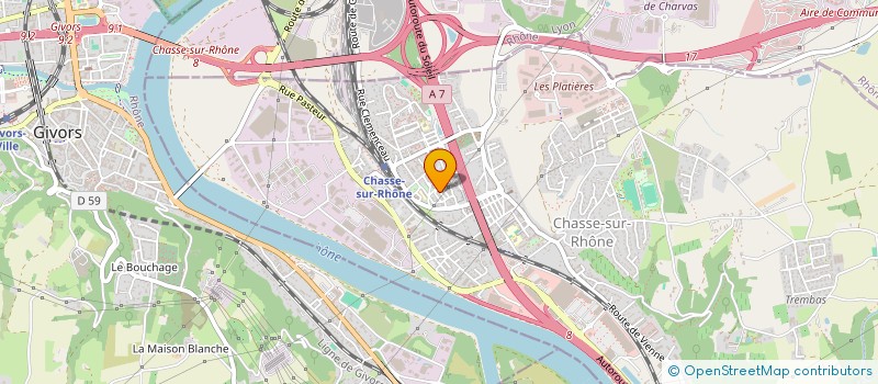 localisation de l'entreprise MONSIEUR ATTEF ABDEL GHANI à CHASSE-SUR-RHONE