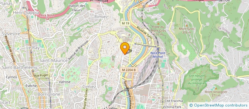 localisation de l'entreprise MONSIEUR ATTIA OUSSAMA à NICE