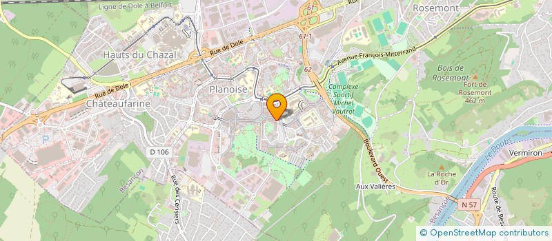 localisation de l'entreprise MONSIEUR ATTILA BARABAS  BESANCON