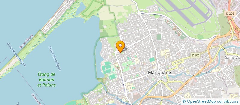 localisation de l'entreprise MONSIEUR ATTILA FARKAS  MARIGNANE