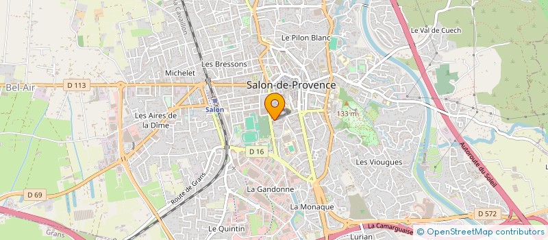 localisation de l'entreprise MONSIEUR ATTILA KOZMA  SALON-DE-PROVENCE