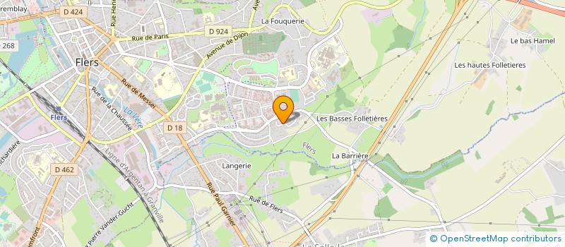 localisation de l'entreprise MONSIEUR ATTILA LACIN à FLERS