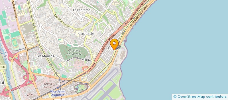 localisation de l'entreprise MONSIEUR ATTILA SZASZ  NICE