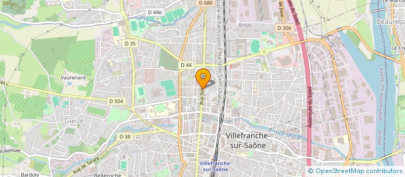 localisation de l'entreprise MONSIEUR ATTILA TAMAS  VILLEFRANCHE-SUR-SAONE