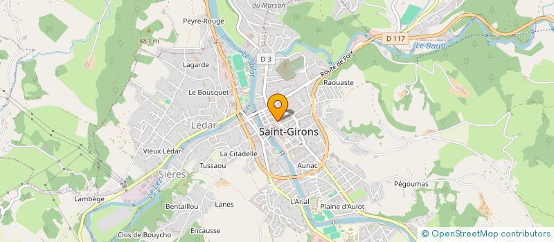 localisation de l'entreprise MONSIEUR ATTILIO DAL MASO à SAINT-GIRONS