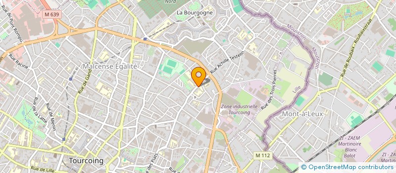 localisation de l'entreprise MONSIEUR ATTILIO PERI  TOURCOING