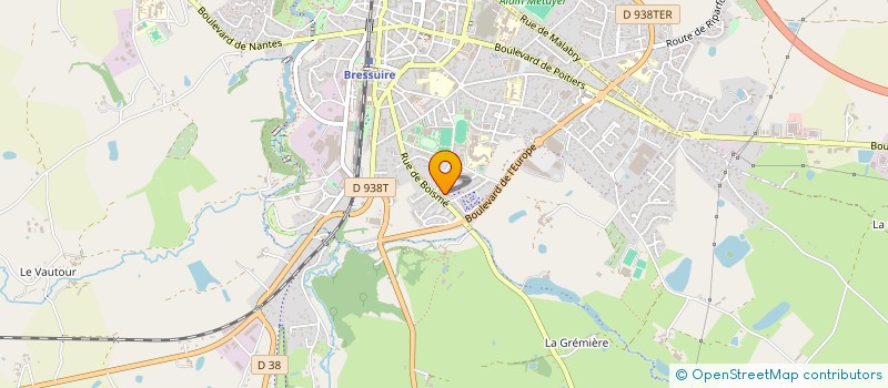 localisation de l'entreprise MONSIEUR ATTOUMANE AHAMED  BRESSUIRE