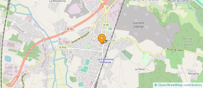 localisation de l'entreprise MONSIEUR ATTOUMANI HALADI à ANGOULEME
