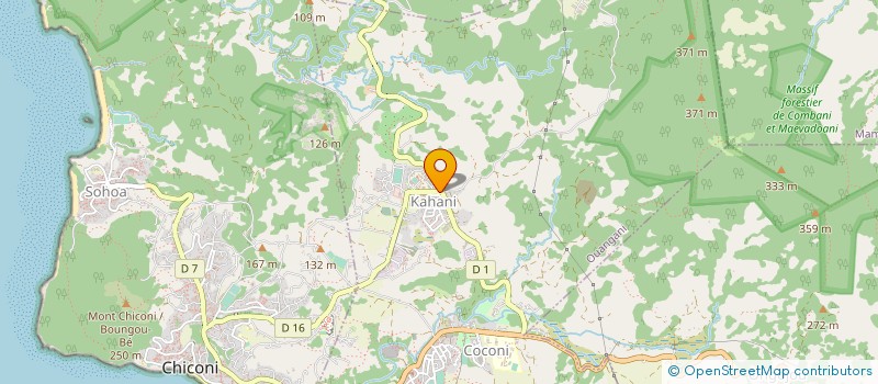 localisation de l'entreprise MONSIEUR ATTOUMANI SIDI  OUANGANI