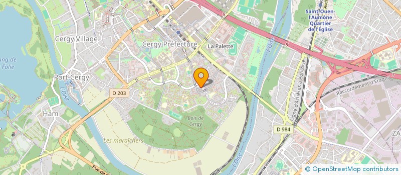 localisation de l'entreprise MONSIEUR ATUL KUMAR YADAV  CERGY