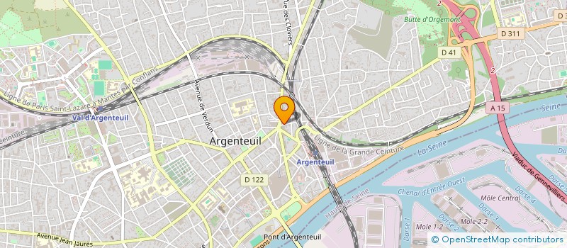 localisation de l'entreprise MONSIEUR ATULKUMAR JANSARI  ARGENTEUIL