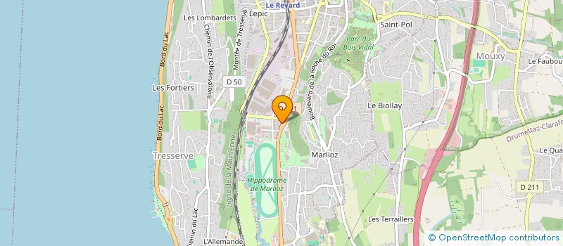 localisation de l'entreprise MONSIEUR ATULLAH ORIAKHAIL  AIX-LES-BAINS