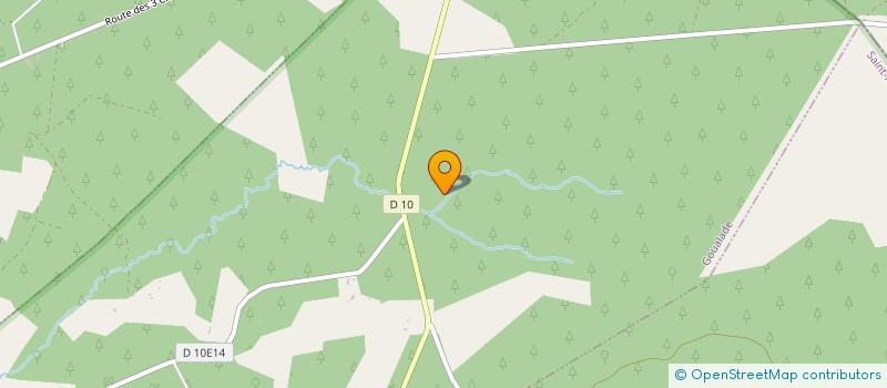 localisation de l'entreprise MONSIEUR AUBERT GARDERE  GOUALADE