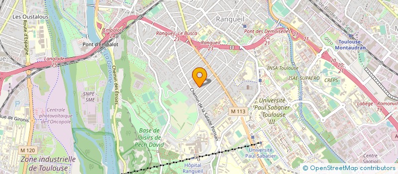 localisation de l'entreprise MONSIEUR AUBERT LIRSAC à TOULOUSE