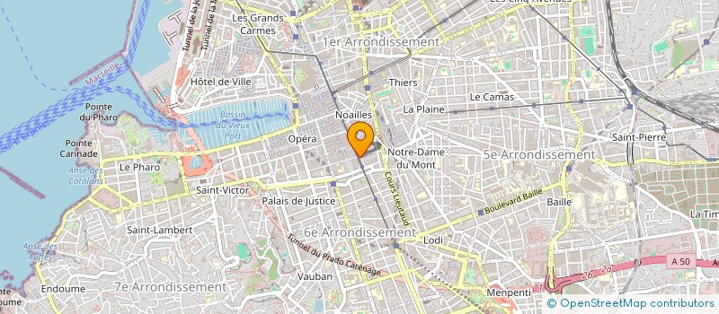 localisation de l'entreprise MONSIEUR AUBERY REVEL DE BRETTEVILLE à MARSEILLE