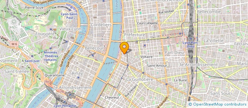 localisation de l'entreprise MONSIEUR AUBIN BLUET  LYON