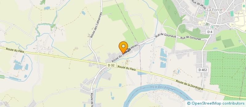 localisation de l'entreprise MONSIEUR AUBIN DOUCET  SAINT PIERRE D'EYRAUD