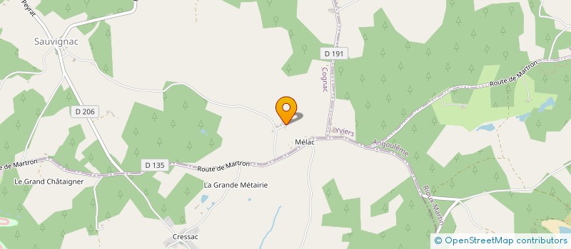 localisation de l'entreprise MONSIEUR AUBIN GALLET à SAUVIGNAC