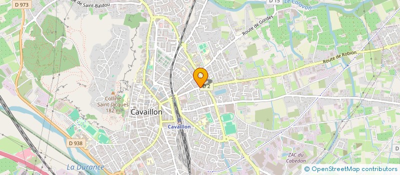 localisation de l'entreprise MONSIEUR AUBIN GAYET  CAVAILLON